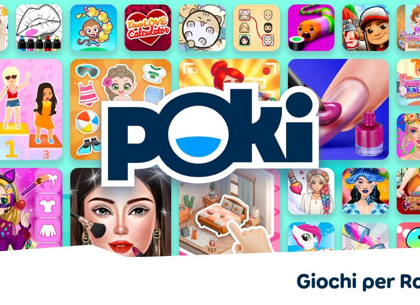 Poki Giochi: Gratis Online per Bambini e Ragazze – Disegno, Guerra, Machine, Calcio e Moto