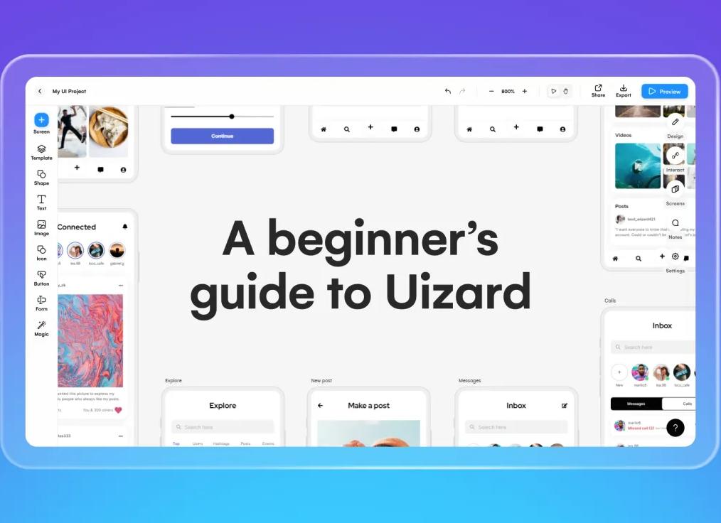 Uizard io: How to Use the Magic AI-Powered Web Design Tool? Screenshot Tutorial and Pricing, Free Alternatives